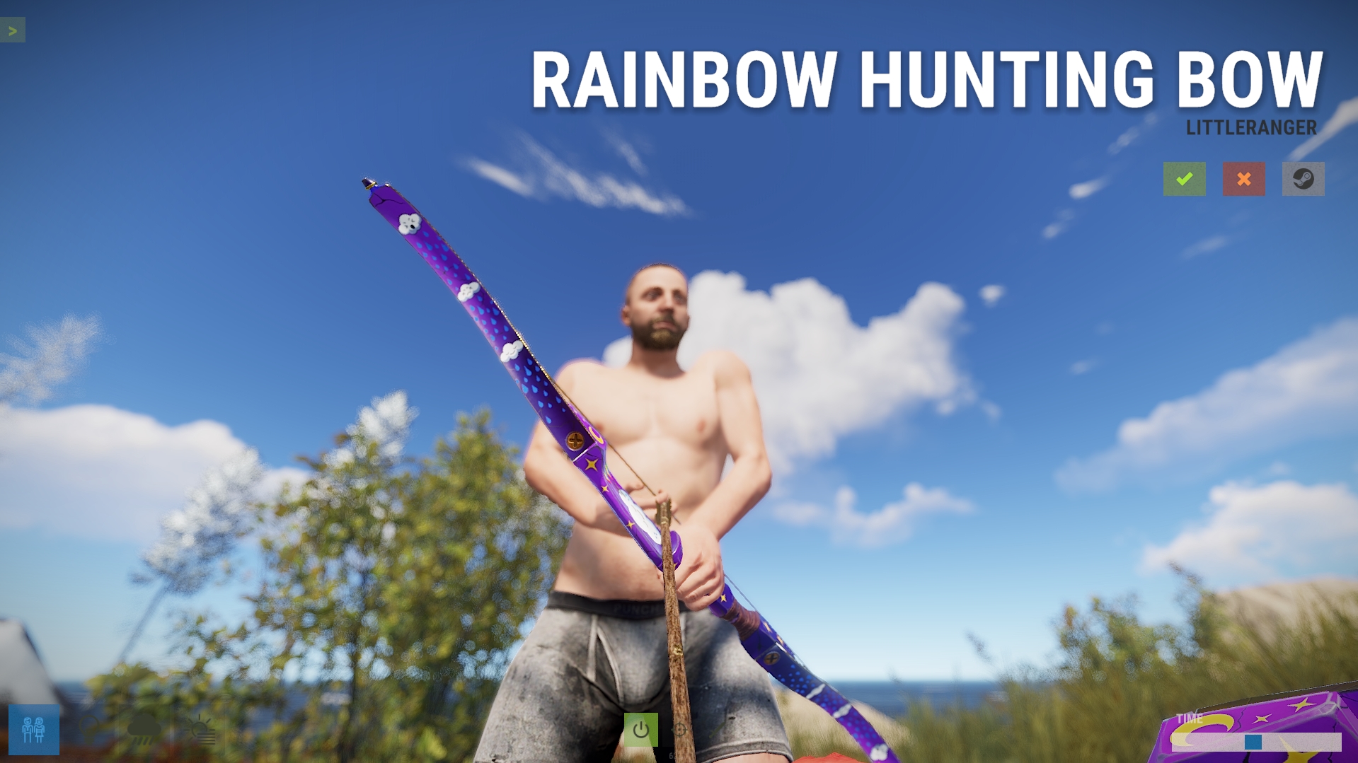 Rainbow Pony Hunting Bow thumbnail 7