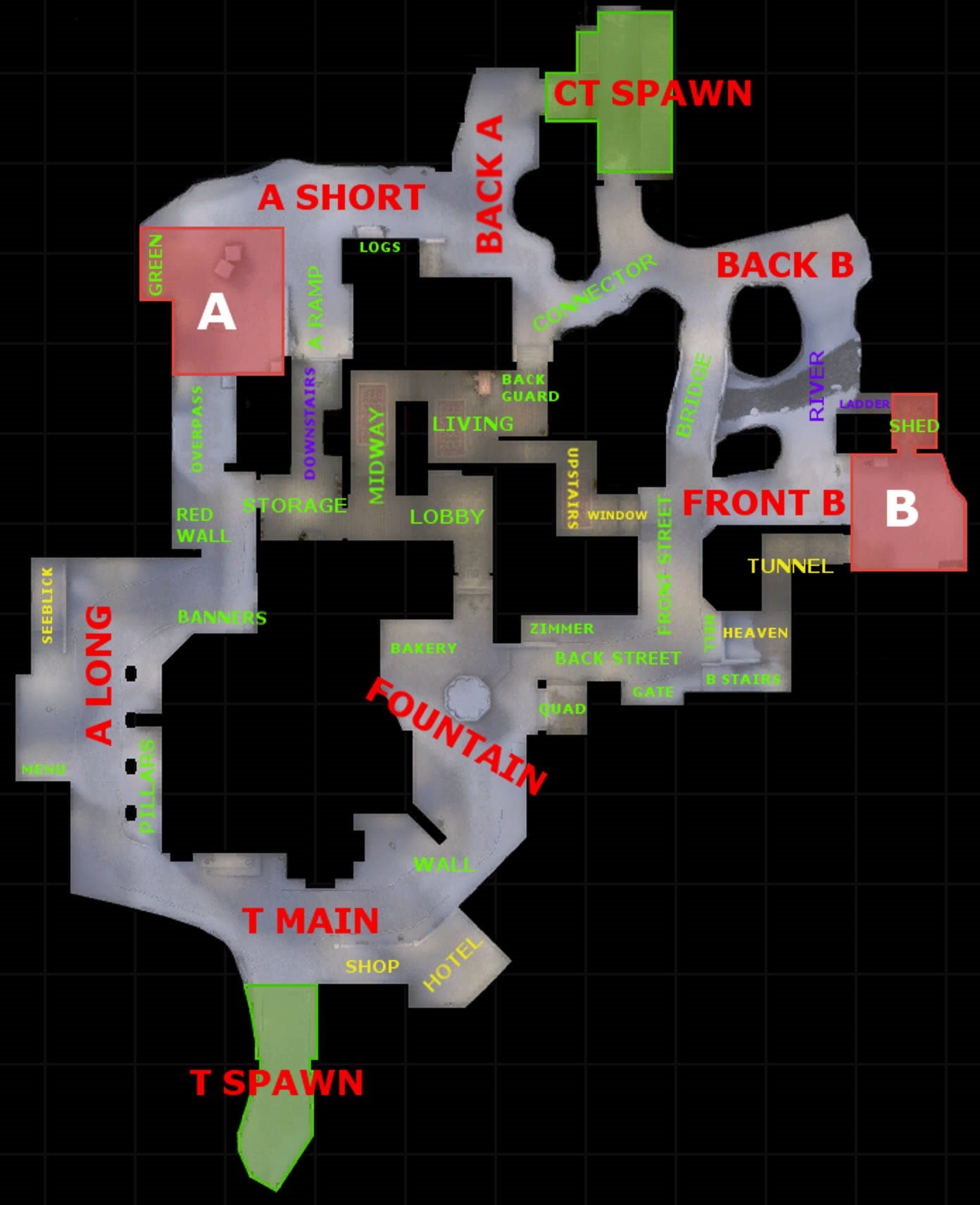 Steam Community :: Guide :: all map callouts