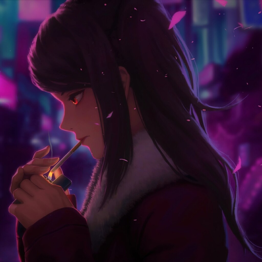 Girl Smoking [4K]