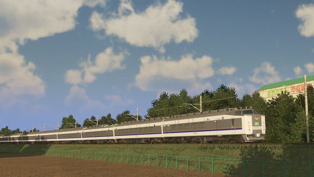 Steam 创意工坊::JNR/JRW 583 Series: Express Kitaguni (7/10Cars)