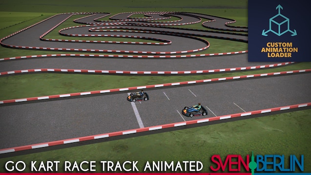 Steam Workshop::Go Kart race track animated