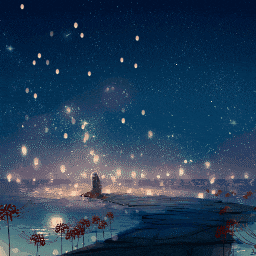 Sky Lanterns by 鬼二