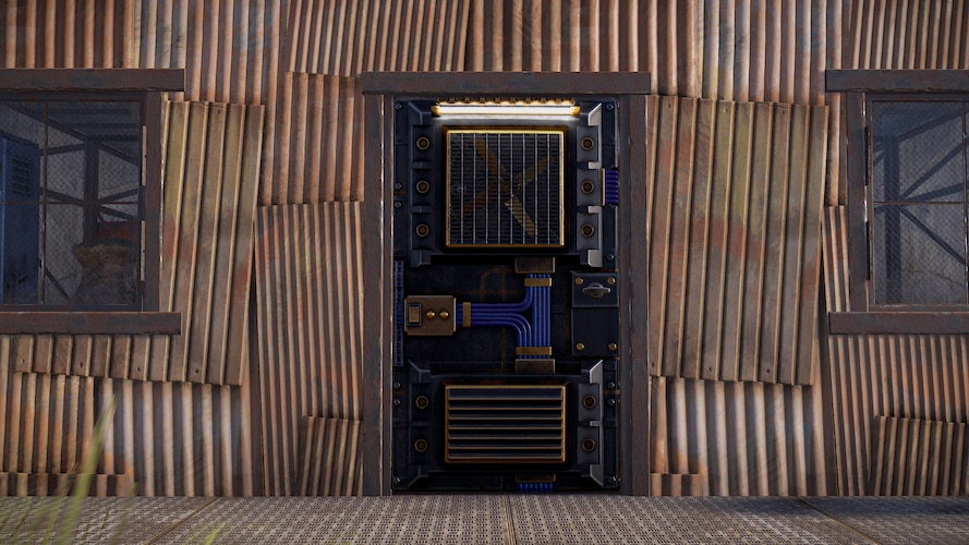 Cooling Station Metal Door - image 2