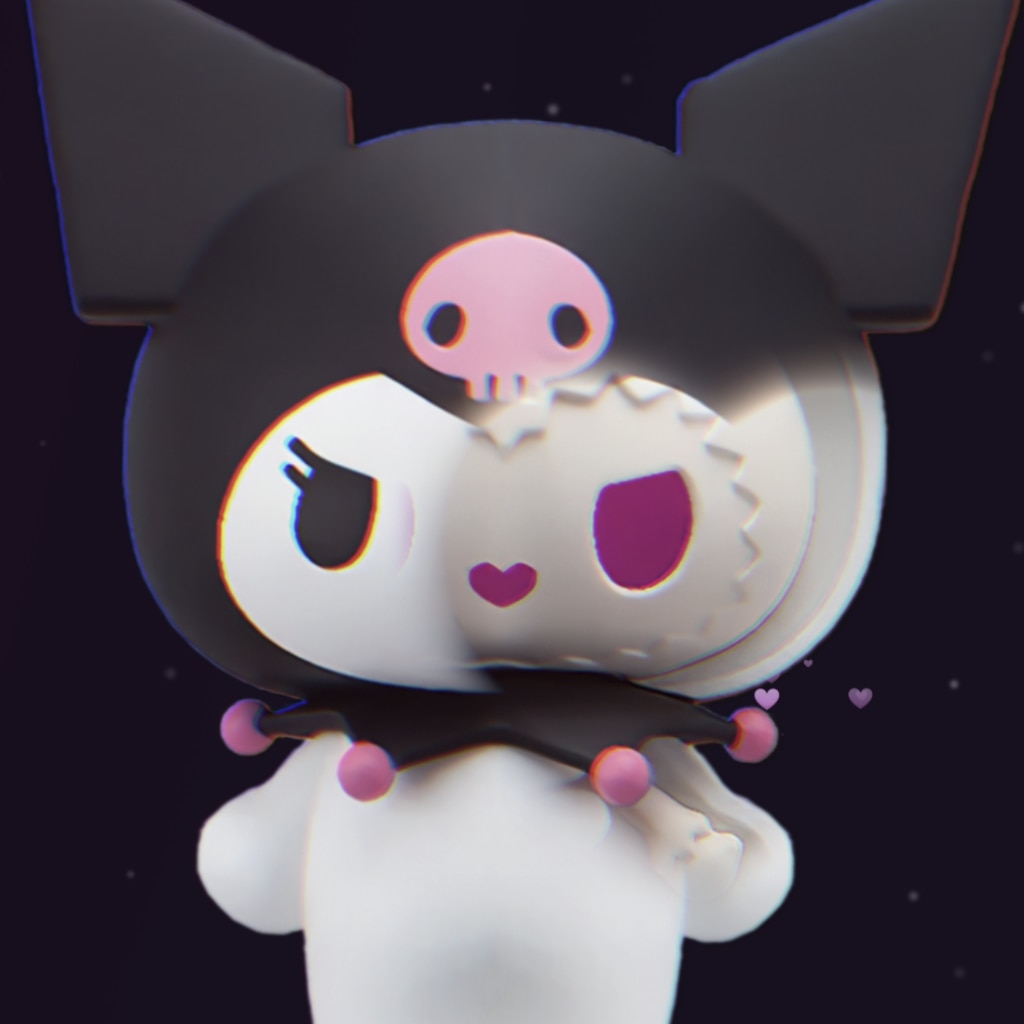 Sanrio Kuromi and Friends X-Ray Figures (Adjustable BG Colour)