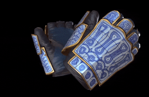 Porcelain Roadsign Gloves - image 1