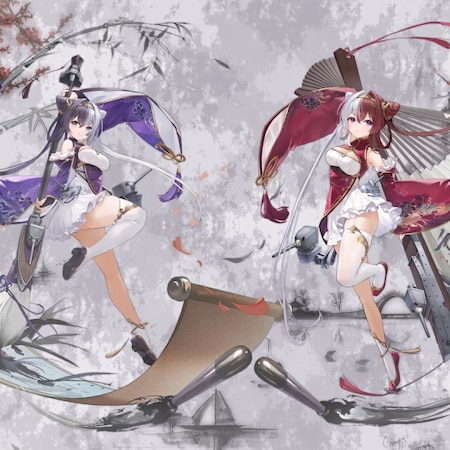 碧蓝航线 东煌肇和应瑞动态桌面 敬贺新禧 君臨天下lee自制 Wallpapers Hdv