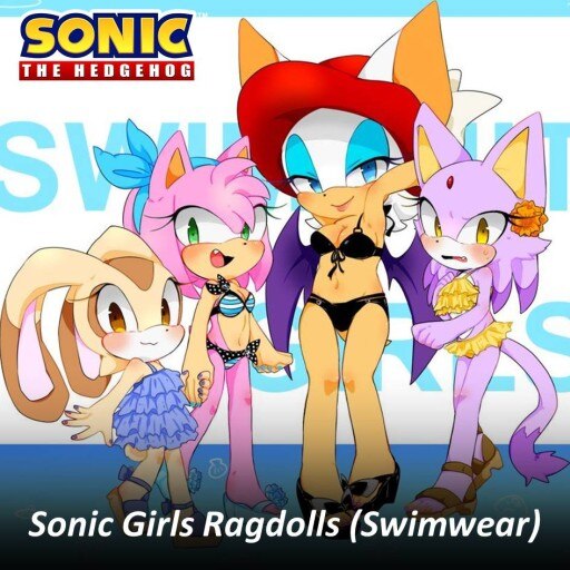 Steam Workshop Sonic Girls Ragdolls swimwear