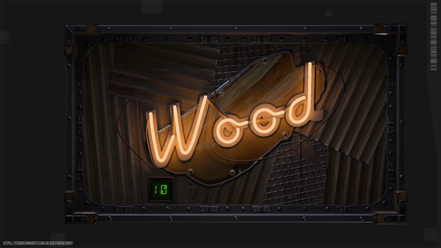 Neon Wood Storage - image 2