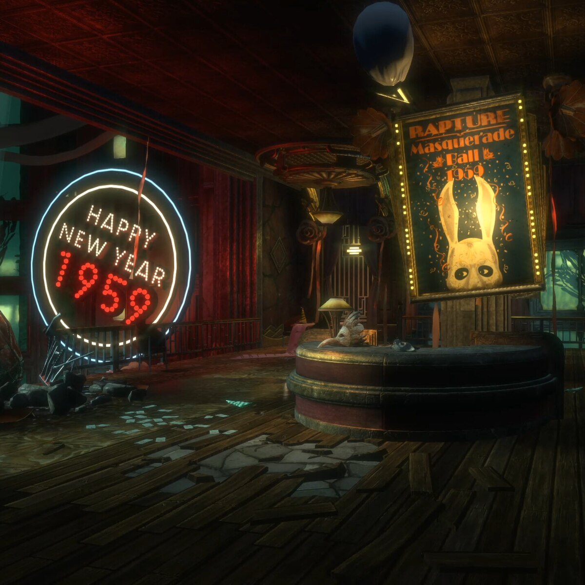 Bioshock Remastered Happy 1959 looped 21:9 3440x1440 60fps