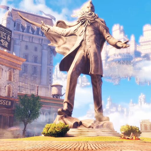 Bioshock sales infinite statue