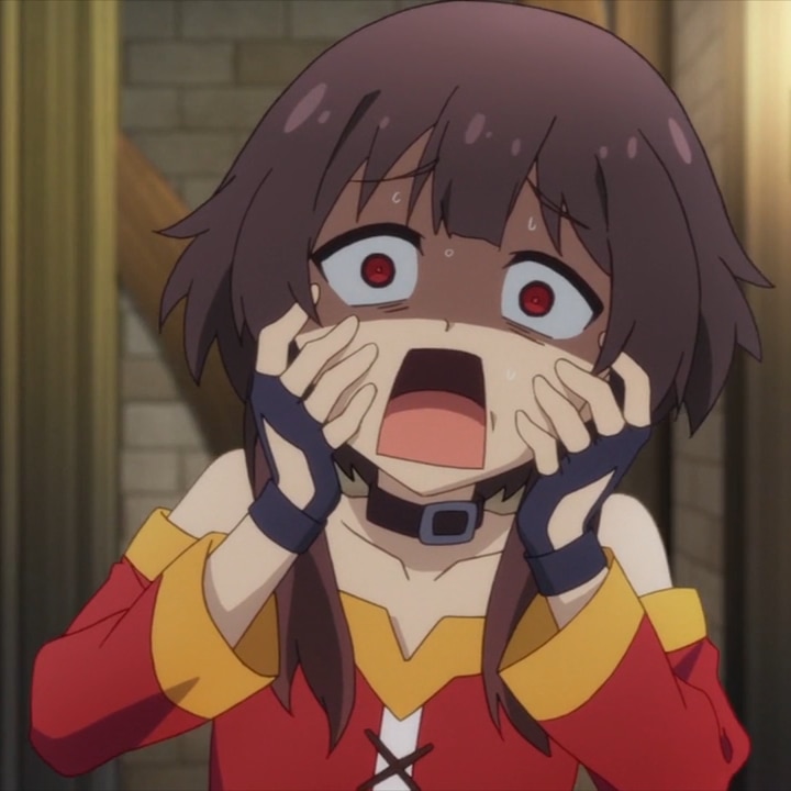 Triggered Megumin