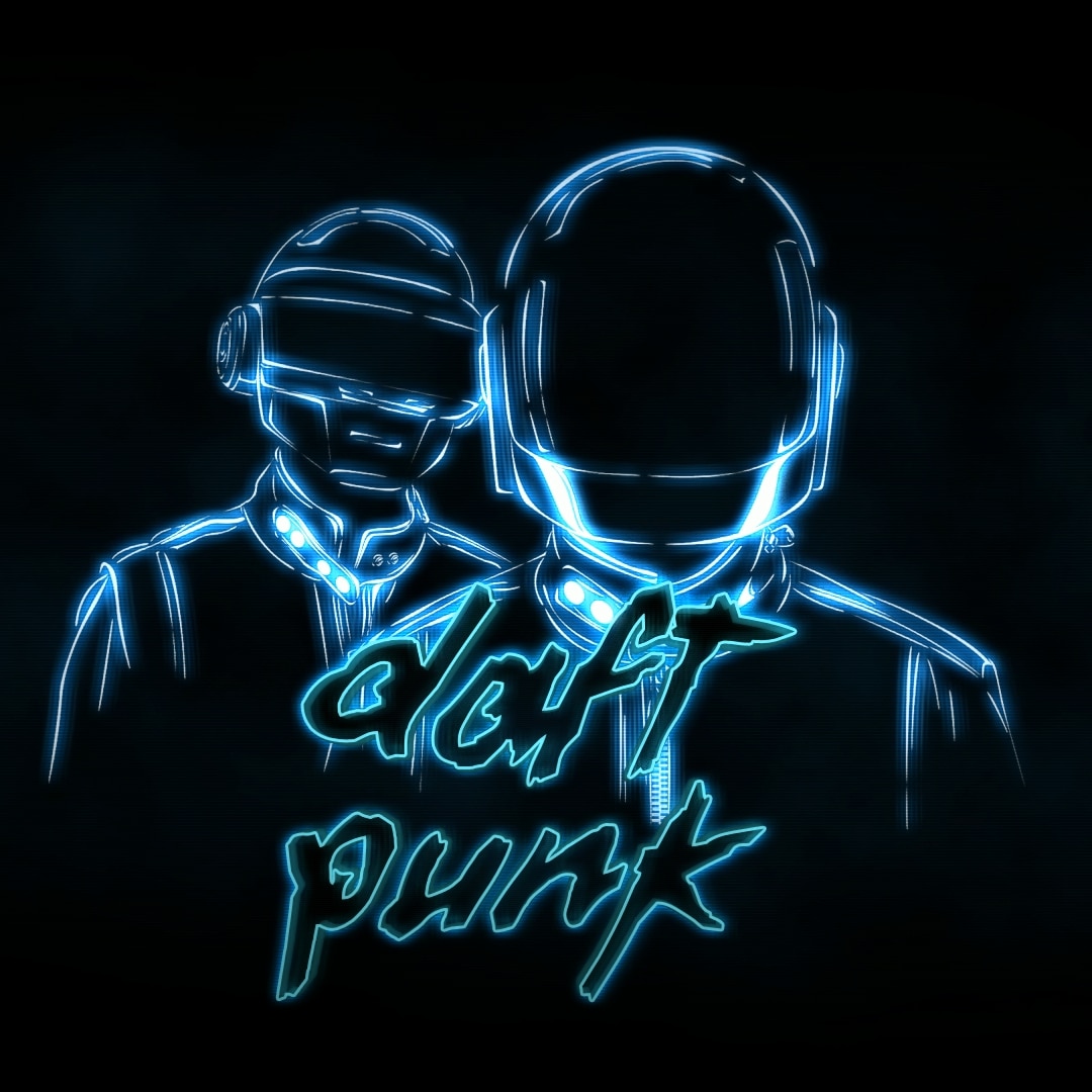 Daft Punk Glowing