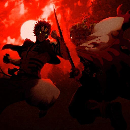 Steam Workshop Demon Slayer Kimetsu No Yaiba Akaza Vs Rengoku