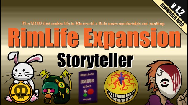 Steam Workshop Rimlife Expansion Storyteller