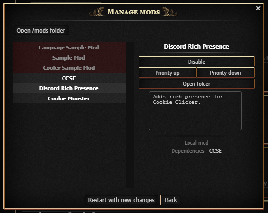 Cookie Clicker How To Add Discord Rich Presence To Cookie Clicker 