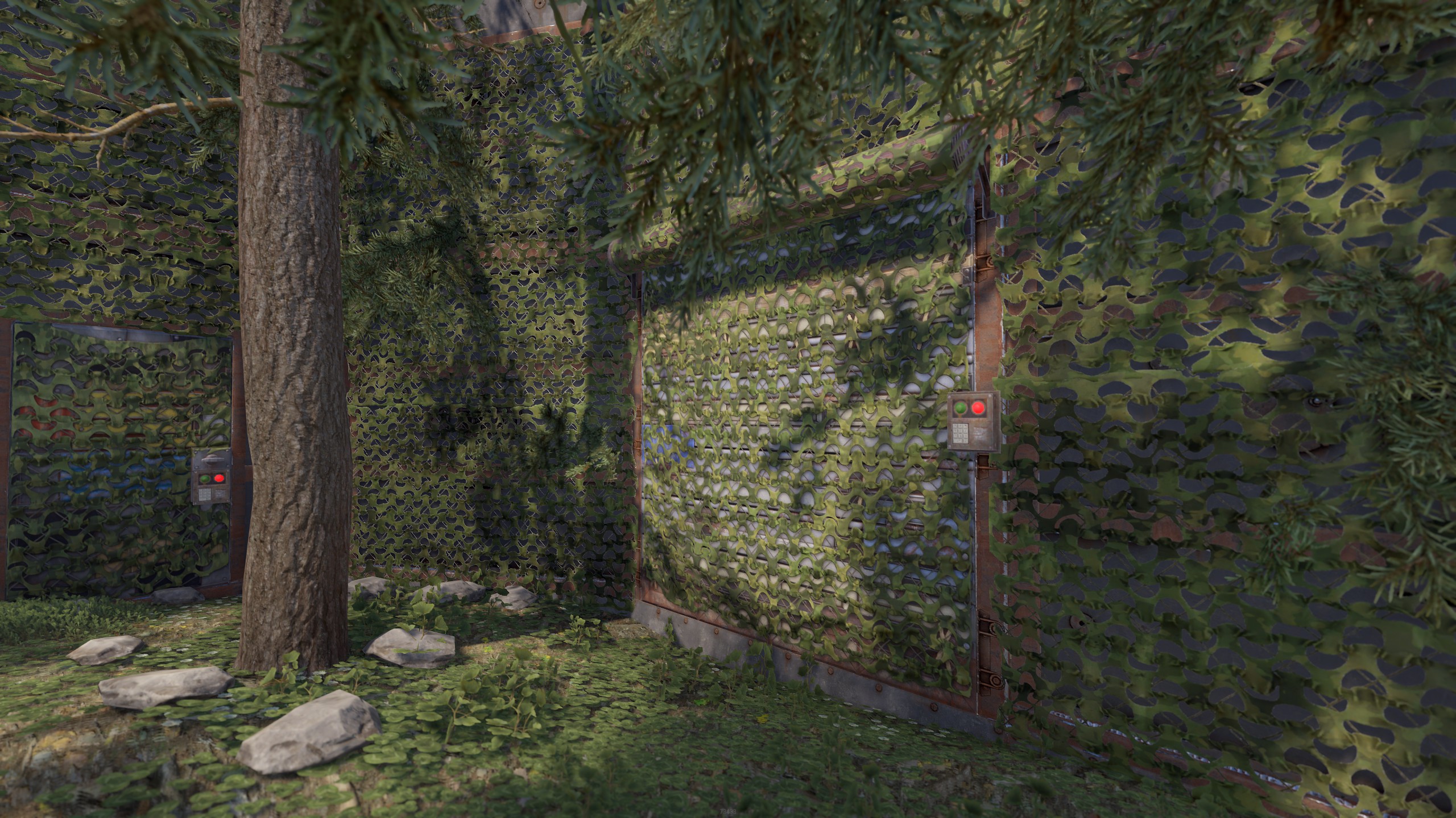 Camouflage Net Garage Door screenshot 1