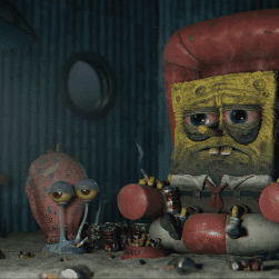 Steam Workshop::sad office life in spongebob :'(