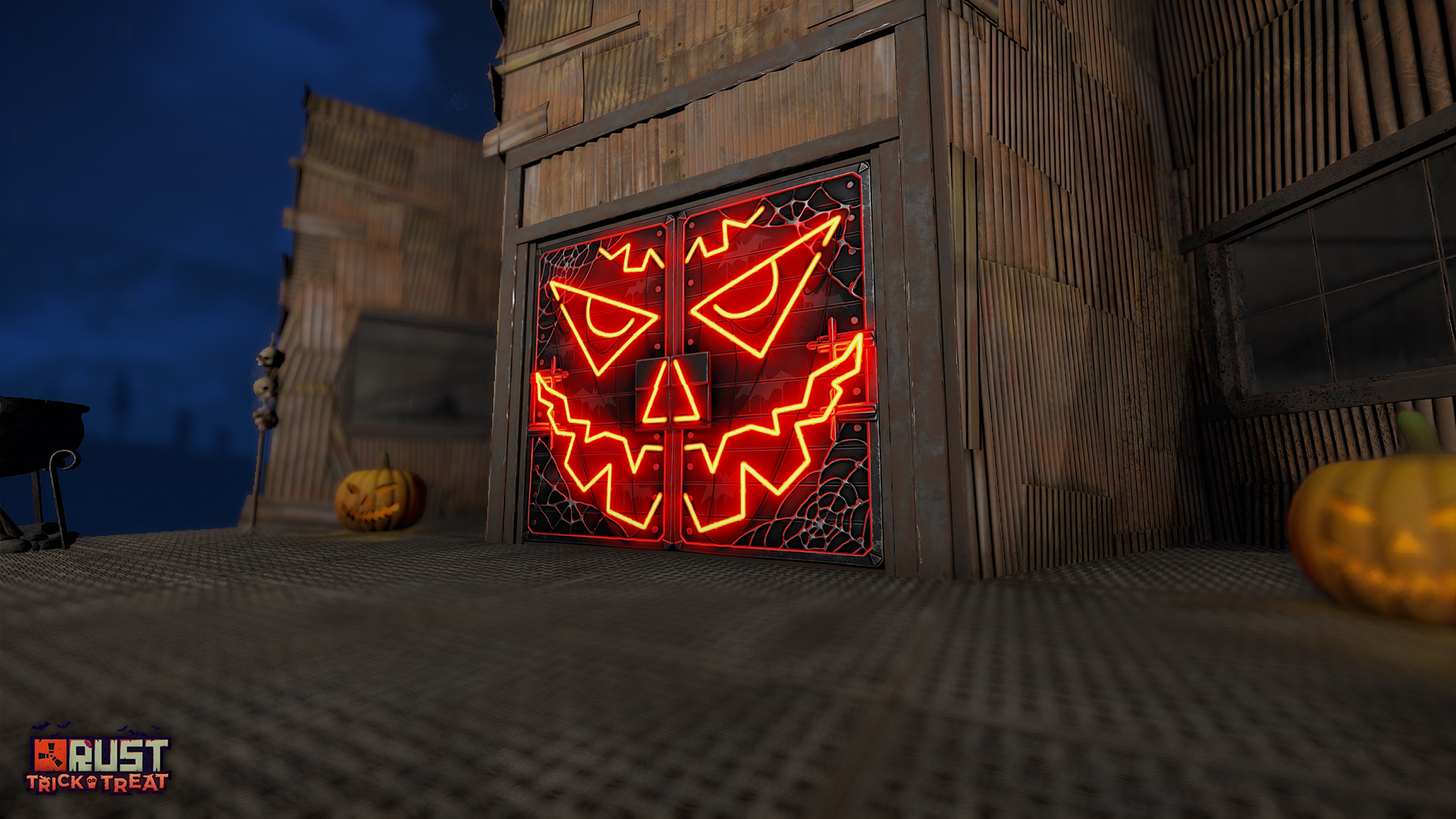 Neon Pumpkin Metal Double Door thumbnail 7