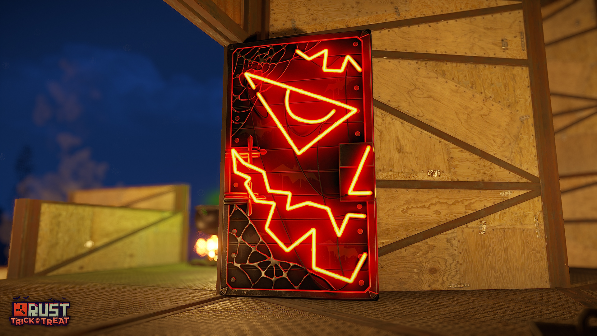 Neon Pumpkin Metal Double Door thumbnail 9