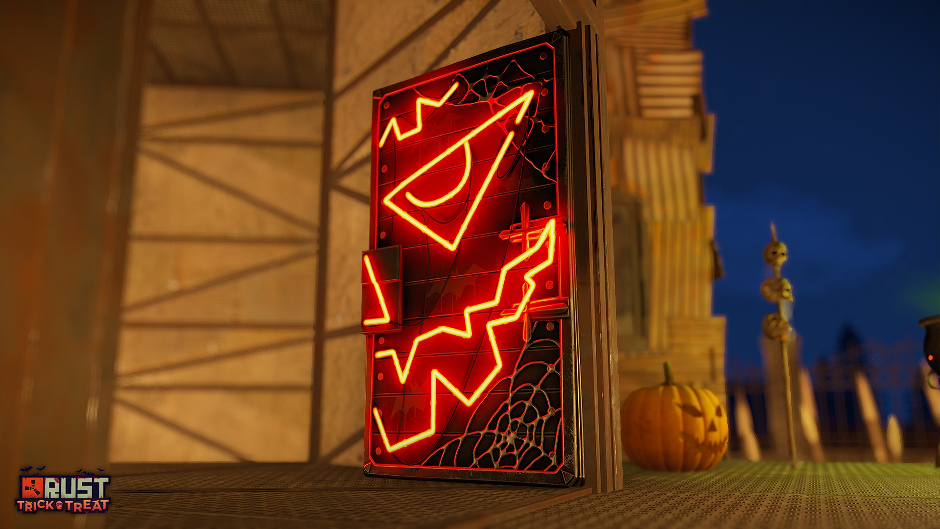 Neon Pumpkin Metal Double Door thumbnail 11