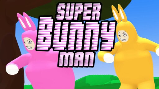 Titan bunny man. Супер Банни Мэн. Bunny man игра. Игра супер Банни мен. Игра на двоих super Bunny man.