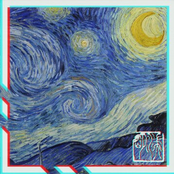 Steam-værksted::【4k】The Starry Night - Vincent Willem van Gogh 