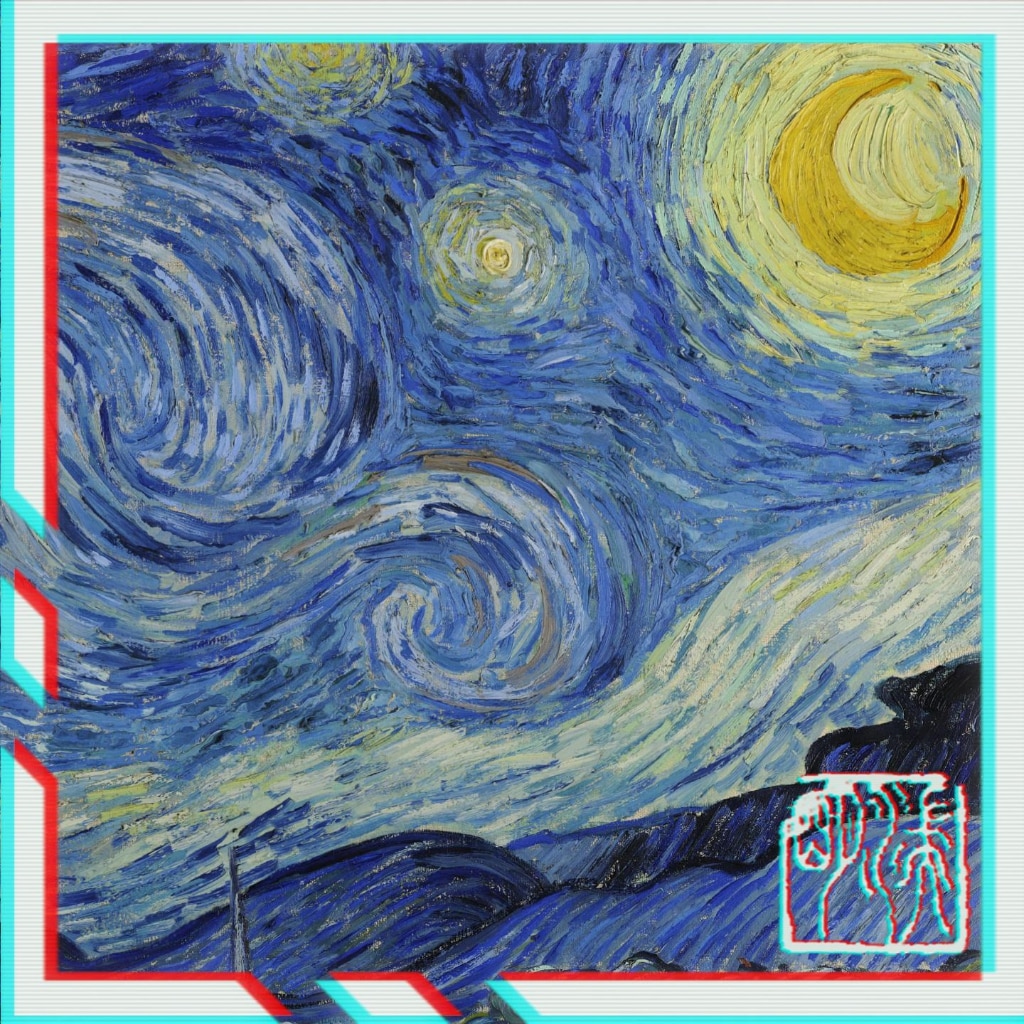 【4k】The Starry Night - Vincent Willem van Gogh/星夜 - 文森特·梵·高（1853.03.30 - 1890.07.29）