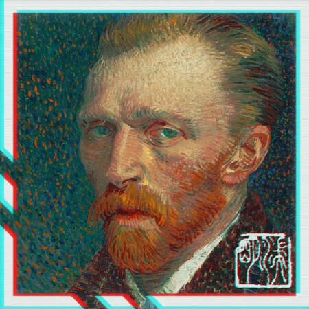 【4k】Self-Portrait - Vincent Willem van Gogh/自画像 - 文森特·梵·高（1853.03.30 - 1890.07.29）