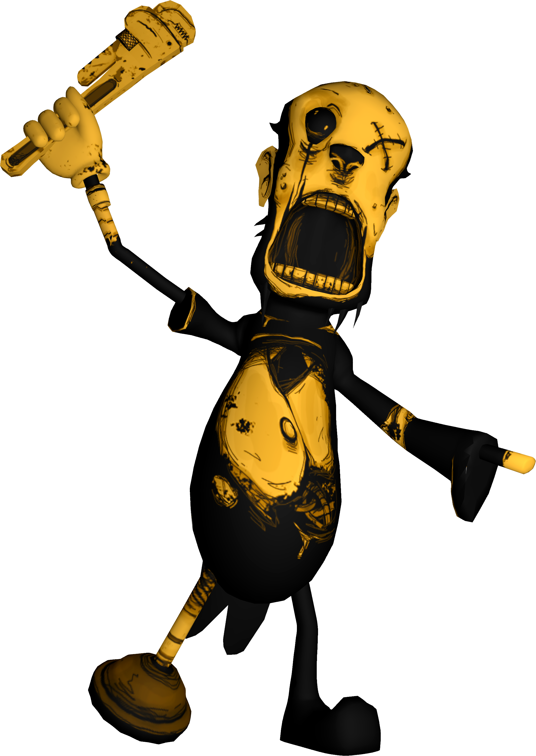 The butcher gang from bendy and the ink machine