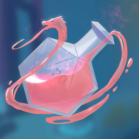 D20 Potion (D&D / RPG)