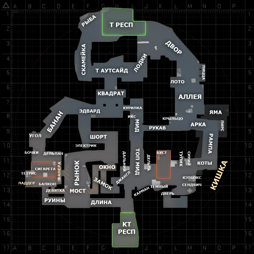 Steam Community :: Guide :: [RU] CSGO - Позиции на Tuscan [2023]
