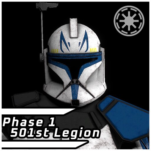 Phase 1 501st shop legion clone trooper