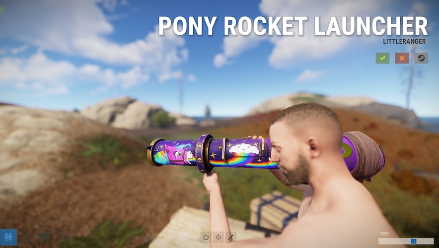 Rainbow Pony Rocket Launcher - image 2