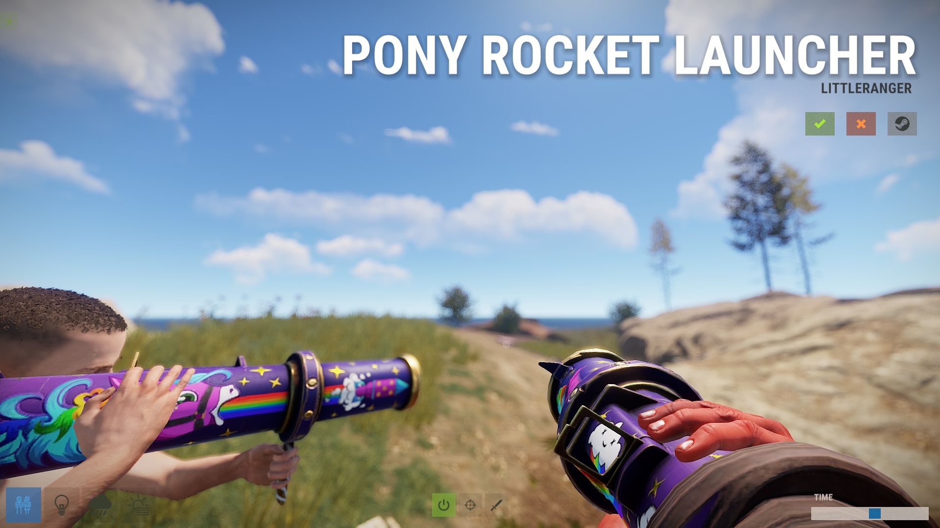 Rainbow Pony Rocket Launcher thumbnail 4