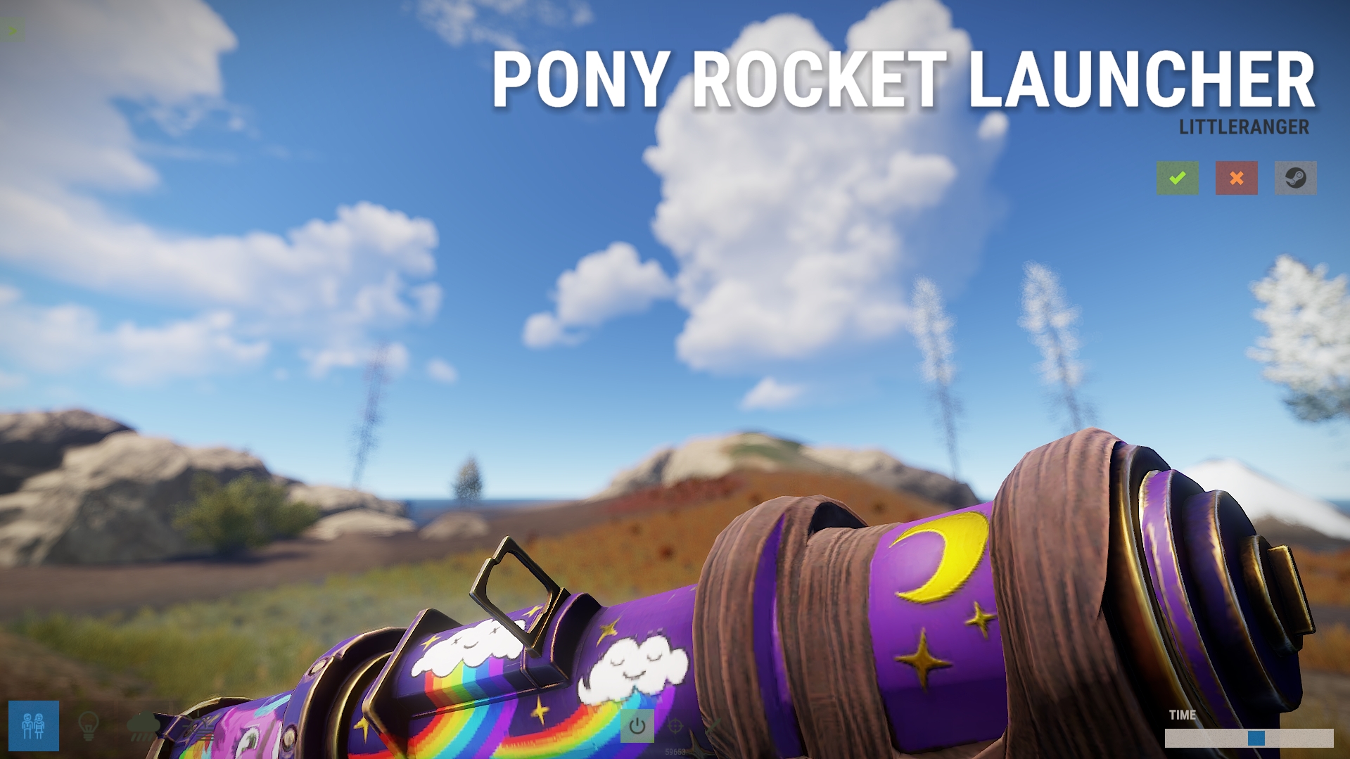 Rainbow Pony Rocket Launcher thumbnail 5