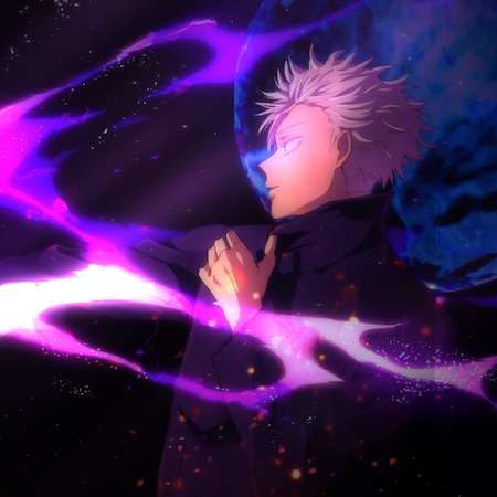 Satoru Gojo Hollow Purple Jujutsu Kaisen [4K] | Wallpapers HDV