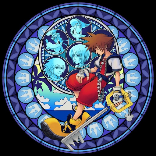 Мастерская Steam::Kingdom Hearts stained glass audio visualizers.