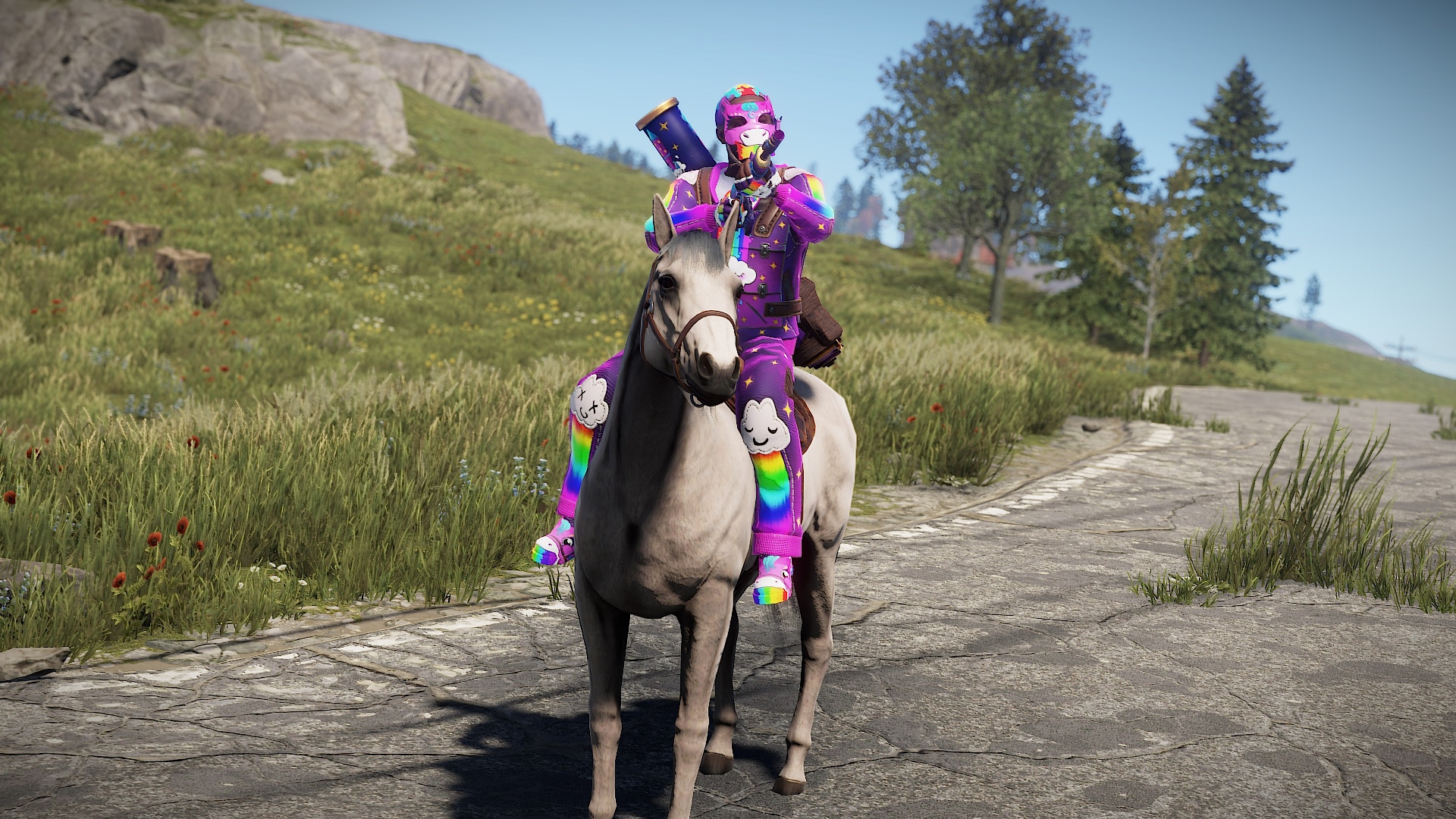 Rainbow Pony Mask thumbnail 5
