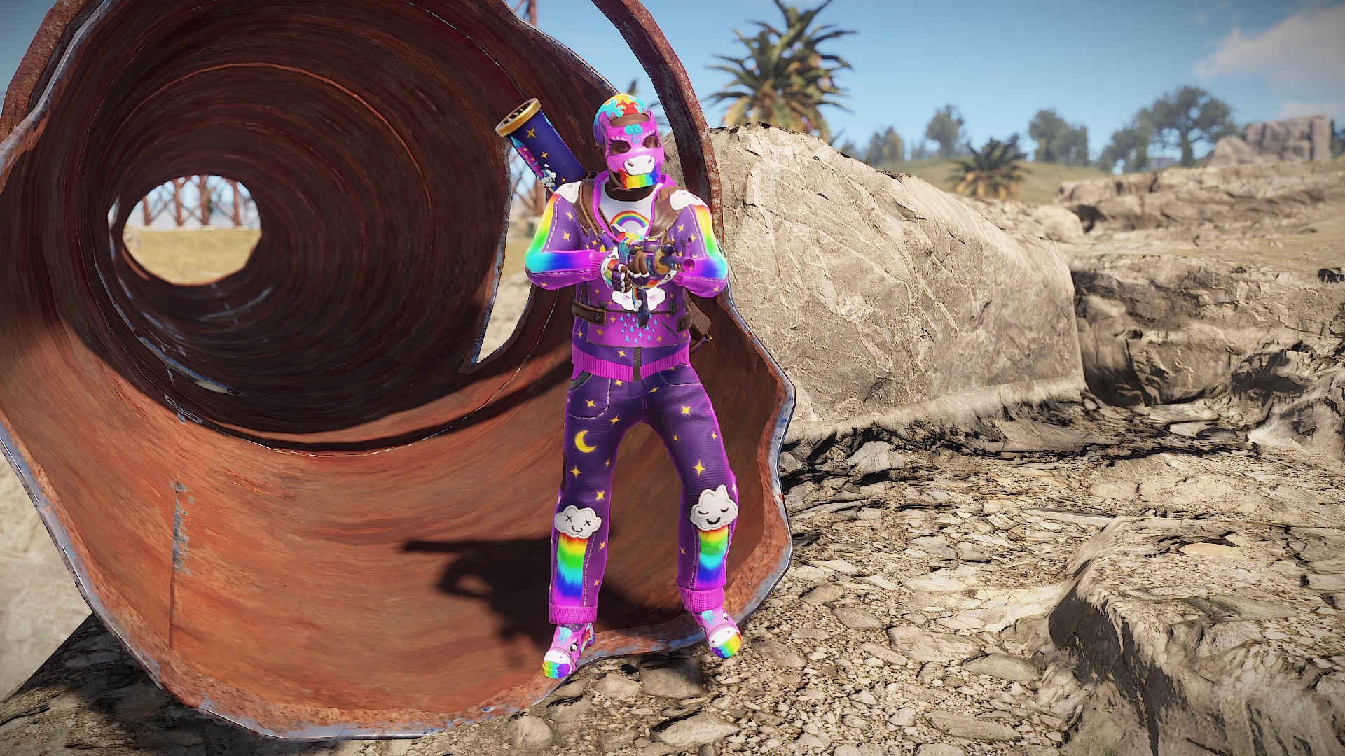 Rainbow Pony Mask thumbnail 4