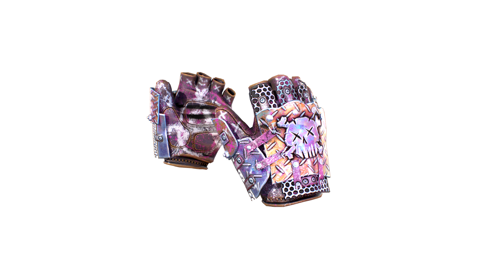 Apocalyptic Roadsign Gloves screenshot 1