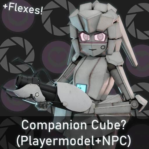 Steam Workshop::Companion Cube? (Playermodel+NPC)