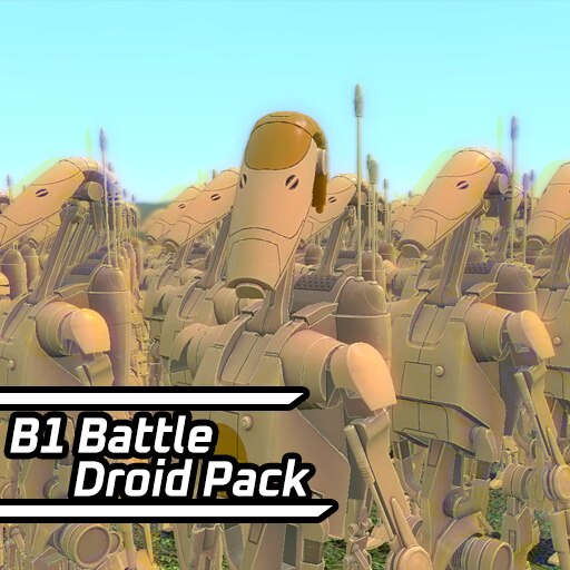 Star Wars Separatist Droid Army B1 Battle Droids Droideka STAP