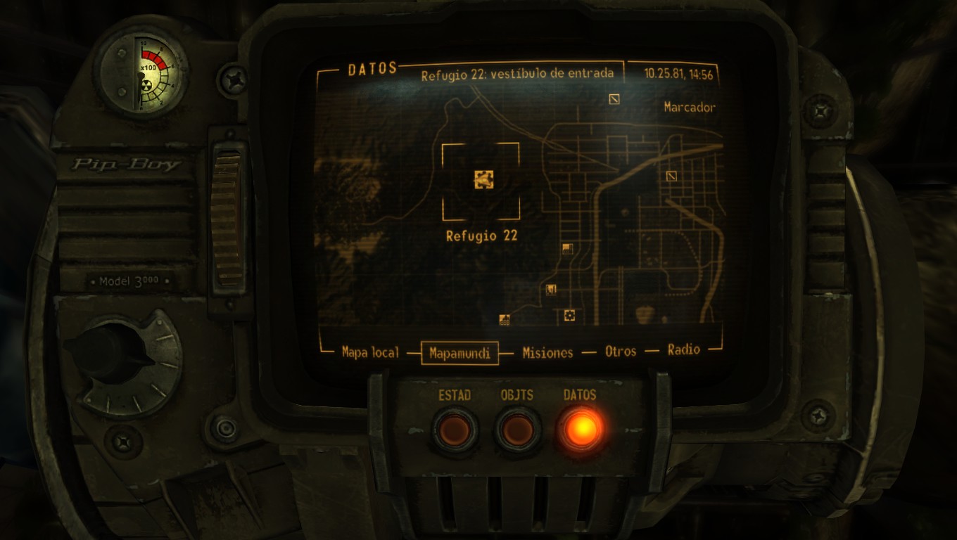 Rifle de caza (Fallout 3), El Refugio