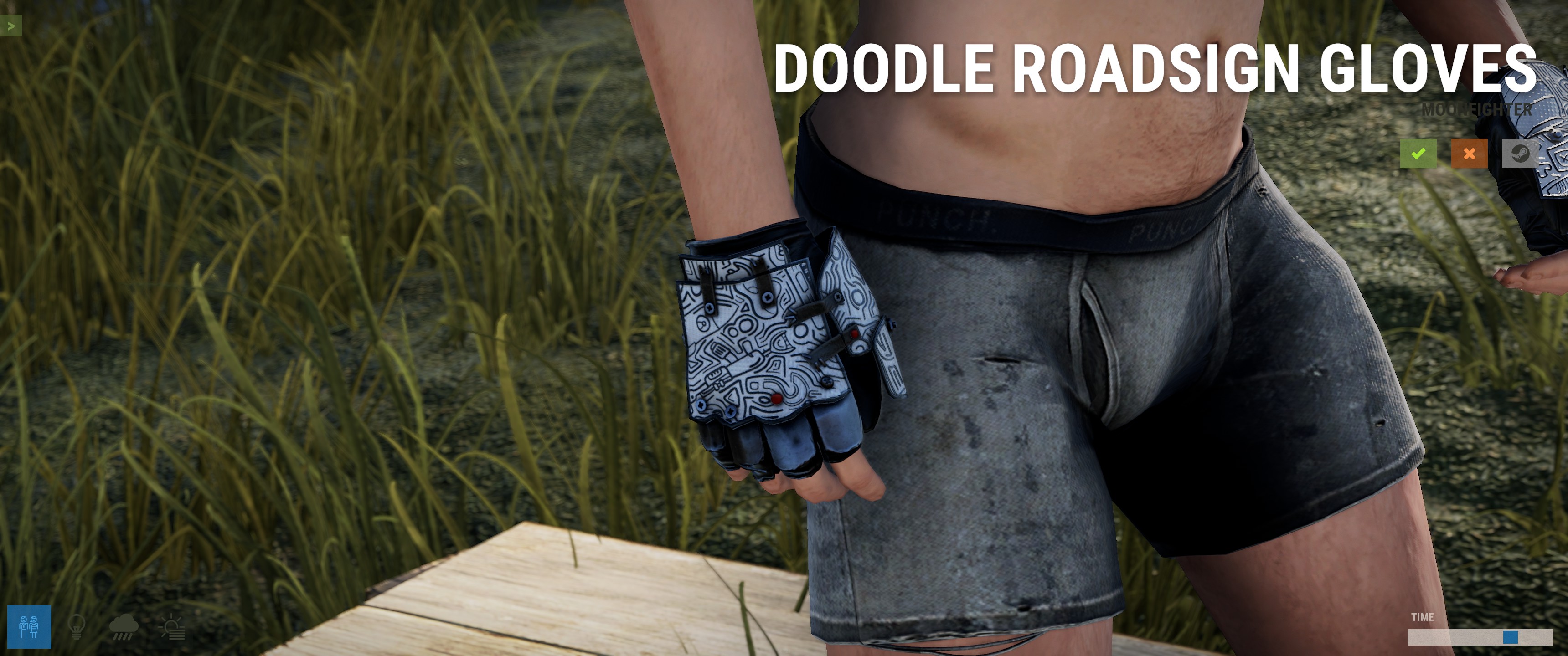 Doodle Roadsign Gloves thumbnail 5