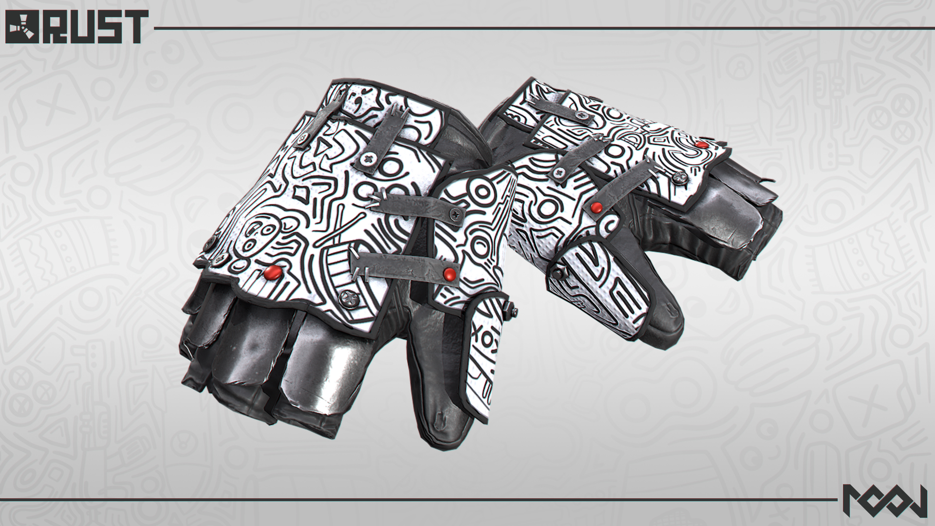 Doodle Roadsign Gloves thumbnail 2