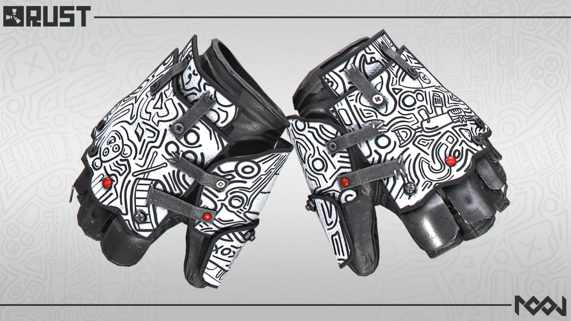 Doodle Roadsign Gloves screenshot 1