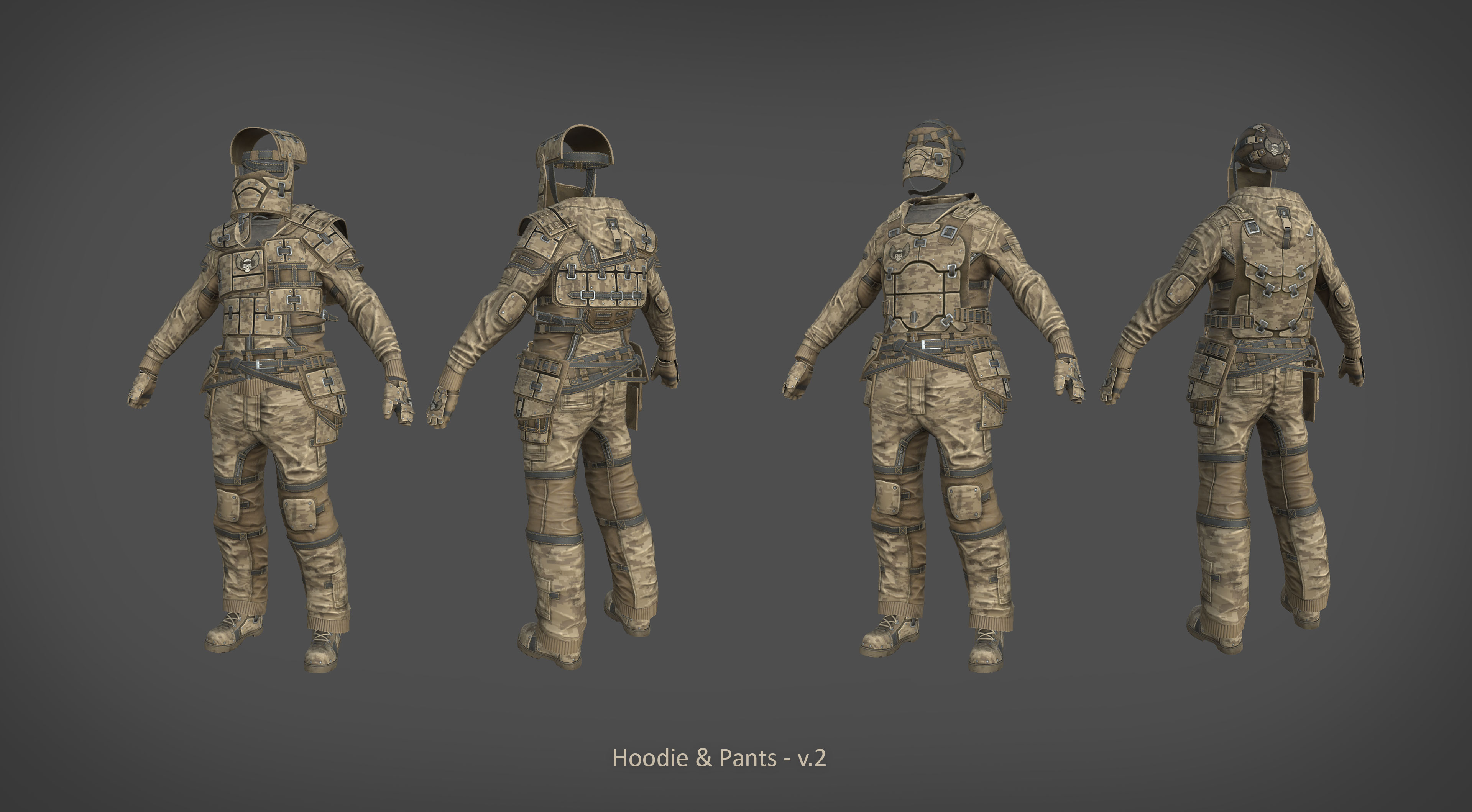 Desert Raiders Hoodie screenshot 1