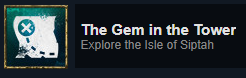 The Gem in the Tower Achievement (2021) / All Isle of Siptah Map Locations image 1