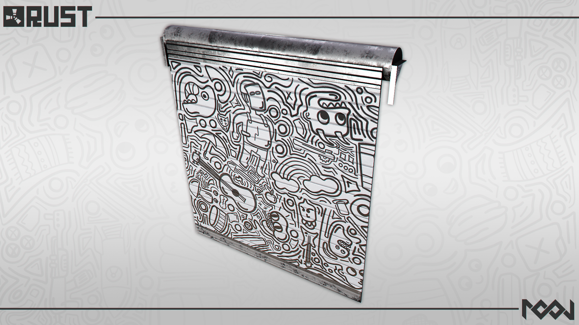 Doodle Garage Door thumbnail 2