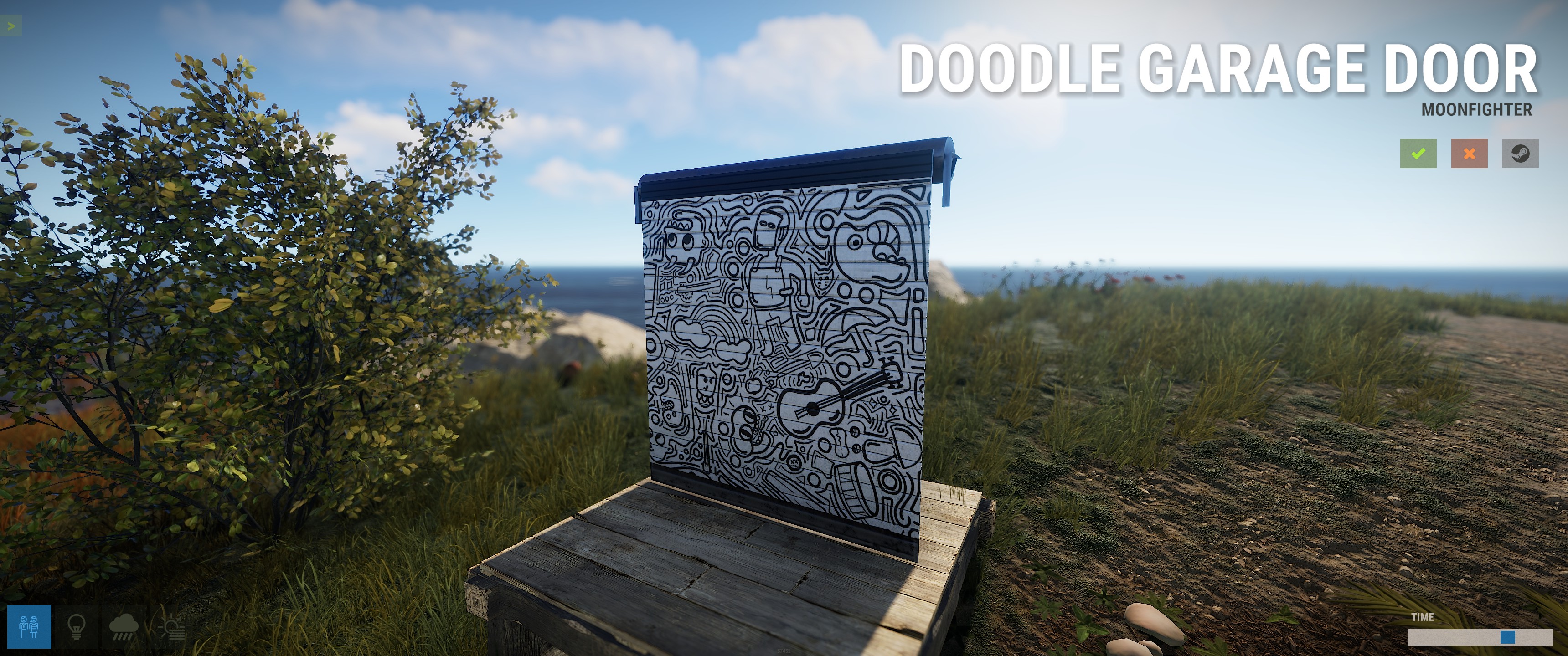 Doodle Garage Door thumbnail 5